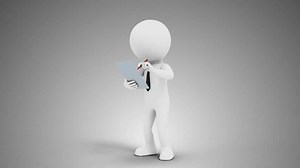 clip-1108271573-3d-man-making-notes-loop