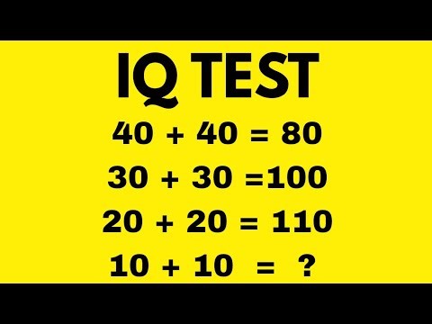 BRAIN TEST /MATH PUZZLE
