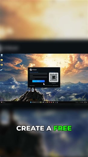 New to Steam Create Your Free Account!