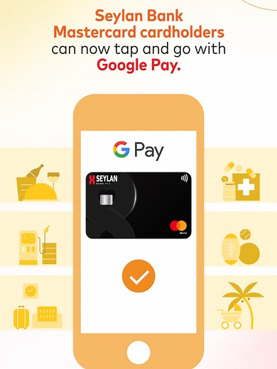 A simpler, safer way to pay is now in your hands 📱 Seylan Bank Mastercard Debit and Credit cardholders can now add their cards to Google Wallet and make fast, secure, contactless payments with Google Pay. Whether it is retail, dining, commuting, online purchases, or travel abroad, customers can now tap and pay using NFC-enabled Android devices wherever Mastercard contactless payments are accepted. Powered by Mastercard’s secure payment technology, Google Pay uses tokenization to help protect ev