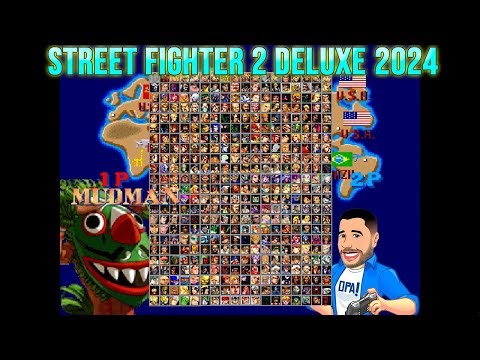 Street Fighter 2 Deluxe 2024 - Jogando com Mudman - Roda em PC fraco.