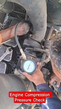 Cummins 4 Cylinder Diesel Engine Compression Pressure Check #dieselengine #automobile #shorts