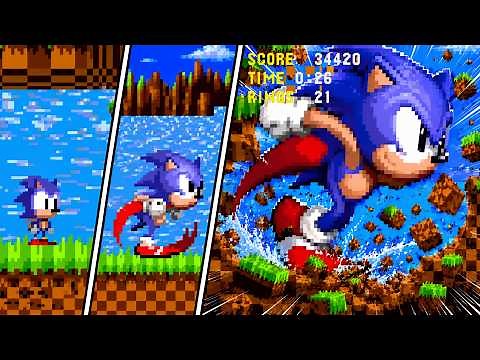 Sonic Gets BIGGER Every Level - Here's What Happens