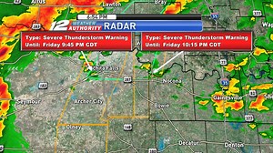 1.5K views | Severe Thunderstorm Warning...Monitor News 12 and your KXII Weather Authority app for updates. | KXII-TV | Facebook
