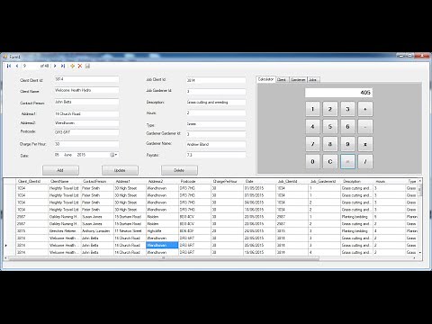 How to Create a Billing Systems in C# with Embedded Database