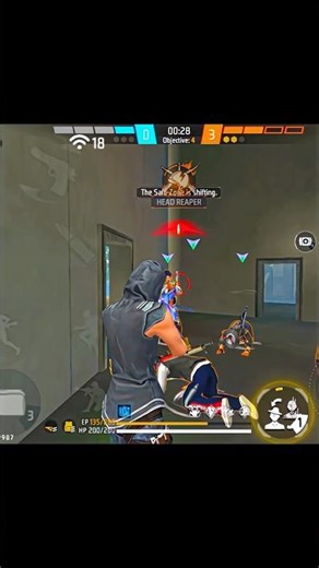 1 VS 4 clutch 😈 CR RAnk MOD 📉 #garenafreefireshorts #ffshorts