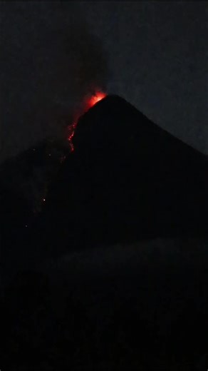 Timelapse of Mayon Volcano Rockfall Events