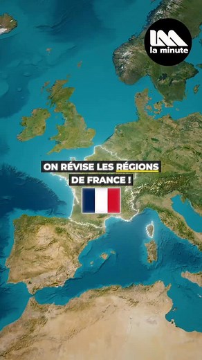 La Minute Géographie on Instagram: "On révise les régions de France ! 🇫🇷 18 régions aux identités bien marquées — mais toutes françaises 🇫🇷✨ #géographie #france #régions #culturegénérale #apprendre #outremer #cartes #histoire"