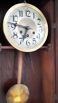 Gustav Becker Westminster chime wall clock