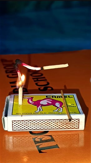 2 Next Level Science Tricks With Fire #shorts