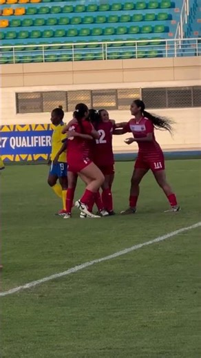 Alayna Fuamatu-Ma'afala scored a goal for American Samoa to give the lead in Honiara!