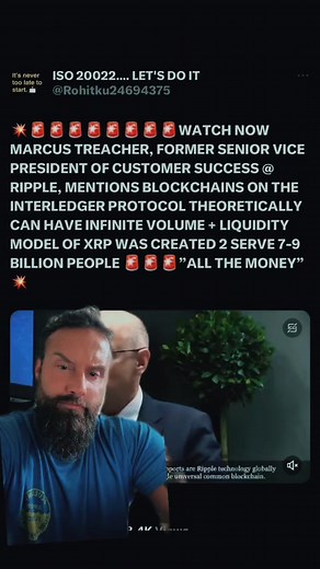 🚀Marcus Treacher, ex-SVP of Customer Success @ Ripple, talks about infinite volume on the Interledger Protocol & XRP's liquidity model created for billions!💡 #greenscreenvideo #greenscreen #ripple #xrp #cryptocurrency #crypto #blockchain #interledgerprotocol #MarcusTreacher #liquidity #xrparmy #xrpthestandard #xrpinvestors #xrpholders #cryptonews #cryptoupdate #blockchaintechnology #cryptoworld #cryptotrading #digitalcurrency #fintech #investing #investment #globalfinance #xrptoken #xrpfuture