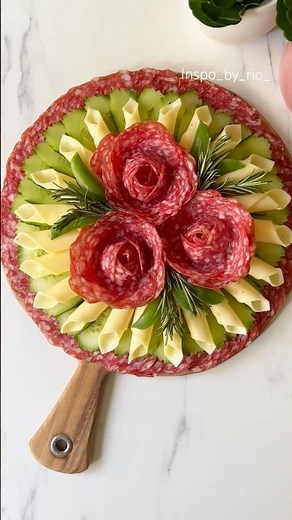 Charcuterie Plating Board Ideas ✨ Cheese platter inspiration | Salad Plating ideas✨#shortsvideos