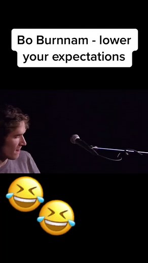Bo burnham - lower your expectations #comedy #sing #fypシ #boburnham #song #like #love