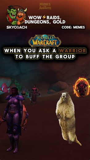 WARRIOR BUFF IN PARTY