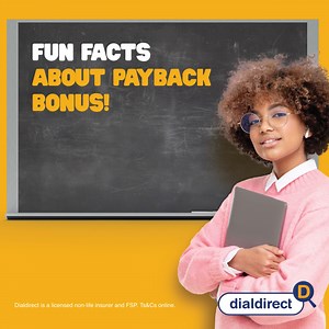 Do you need an extra reason to join Dialdirect? *cues* Payback Bonus!!! 🎉✨ Remain claim-free for 4 years and BOOM! Get up to 25% of all your premiums back! 💸 Use this link to get a free quote: https://bit.ly/3XYah2B #Dialdirect #LessYadaYada | Dialdirect Insurance