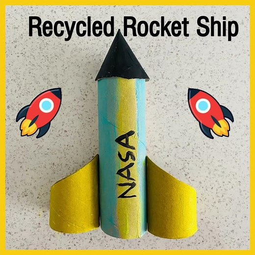 Recycled Rocket Craft