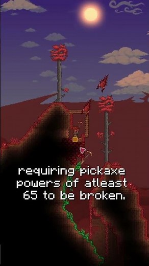 Mining in Terraria