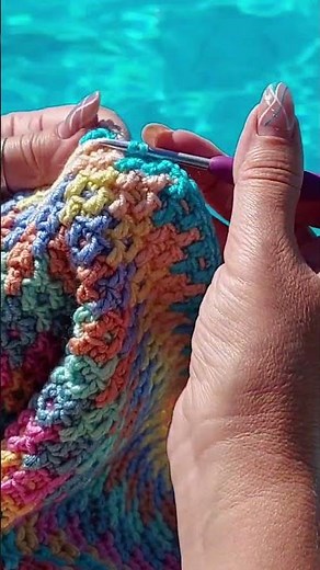 Mosaic crochet beginner guide and crochet tips from designer ‪@BebaBlanket‬