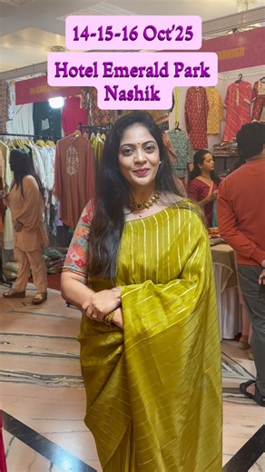 चाfa | 📅 14th - 15th - 16th October’25 📍 The Emerald Park Hotel, Nashik Stall no: A12 Gear up for this festive season with Chafa collection... | Instagram