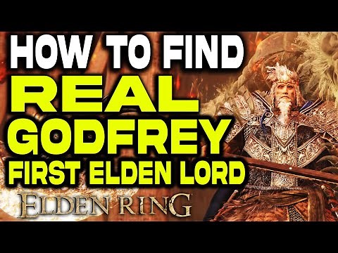 How to Find Real GODFREY, First Elden Lord in Elden Ring | Godfrey Location Guide!