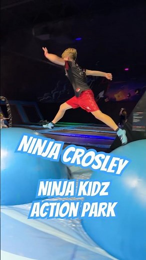Ninja Kidz Action Park with Ninja Crosley #ninjakidz #ninjakidztv #ninjacrosley #ninjakidzactionpark