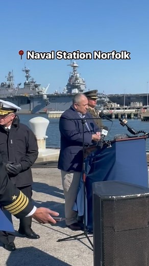 18K views · 27 reactions | NAVAL STATION NORFOLK – Secretary of the Navy Carlos Del Toro spoke about the many capabilities the U.S. Navy provides, including the humanitarian assistance provided to Gaza because of joint efforts with the U.S. Army, March 21. #usnavy #ussbataan #norfolk #navalstationnorfolk | U.S. Fleet Forces Command | Facebook