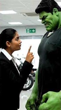 #hulk vs alien #hulk telugu #hulk telugu ai videos