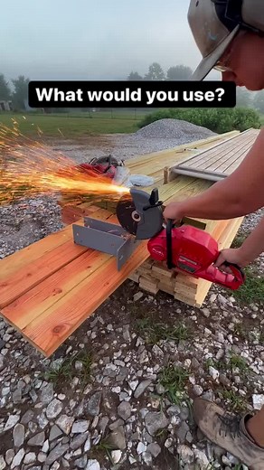 Milwaukee 9” M18 cut off saw cuts up like a knife through butter. FEATURES* Power to Cut Reinforced Concrete* Up To 50% Lighter Than Gas* No Gas Headaches* Cut Depth 3.4 Inch* Blade Diameter 9 Inch* RPM 6,600* Blade Arbor 7/8 Inch🎥:Lance Buildings #shopmaxtool #milwaukee #milwaukeetools | Max Tool