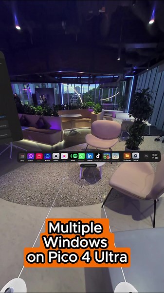 PICO 4 ULTRA MULTIPLE WINDOWS