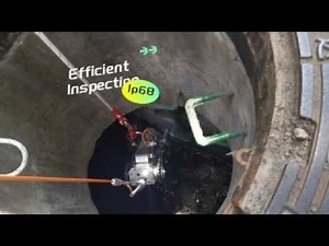 sewer pipe inspection robot-Robotic crawler pipe inspection camera