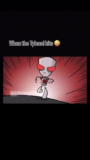 Invader zim GIR daily dancing on Instagram