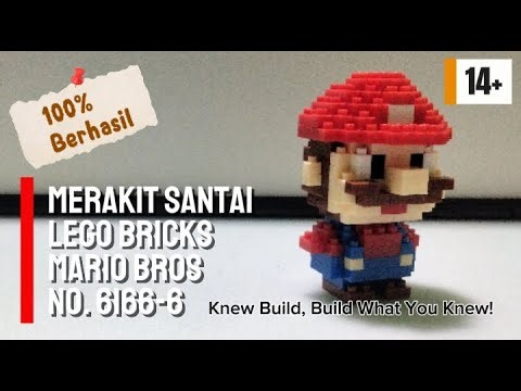 Merakit Santai Lego Bricks Mario Bros No. 6166 - 6