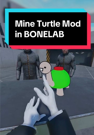 Explore the Mine Turtle Mod in BONELAB Gameplay