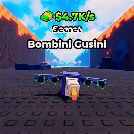 I got a secret Bombini Gusini #roblox #robloxshorts