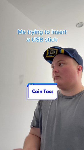 Frustrating Attempt at Inserting a USB Stick