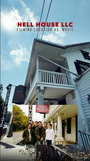 Hell House LLC filming location vs. movie (Waldorf Estate Of FEAR)