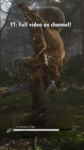 How to beat Wandering Wight with NO DAMAGE TAKEN