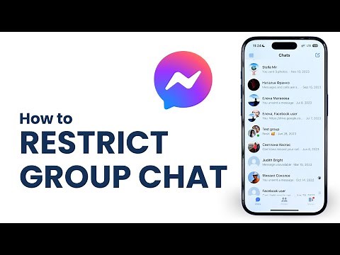 How to Restrict Group Chat in Messenger