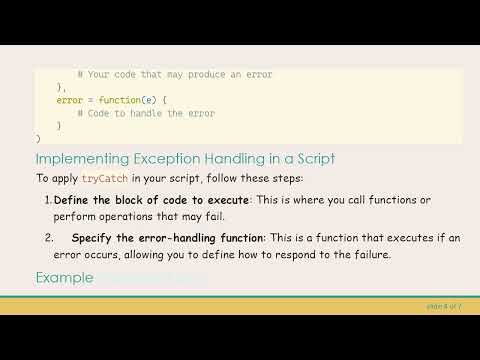 How to ignore or skip exceptions in R