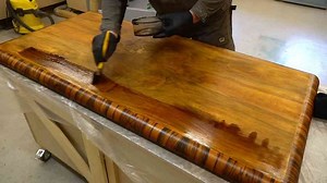 Why restoring this heavily damaged family desk meant so much