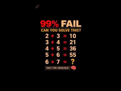 99% FAIL This Simple Math Puzzle 😱 Can You Solve It?