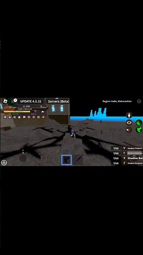 Shadow Shadow Fruit Showcase In King Legacy - King Legacy Update 4.5