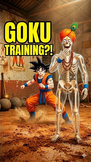 Agar Goku Tumhe Akhada Me Training De To Kya Hoga? 😱|#zaptix #goku #training #shorts