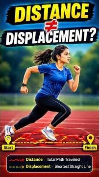 #distancevsdisplacementDistance and displacement | Class 9 Physics #science #physics
