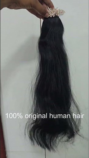 How to Get a Long Ponytail in Seconds | Clip-In Ponytail Extension