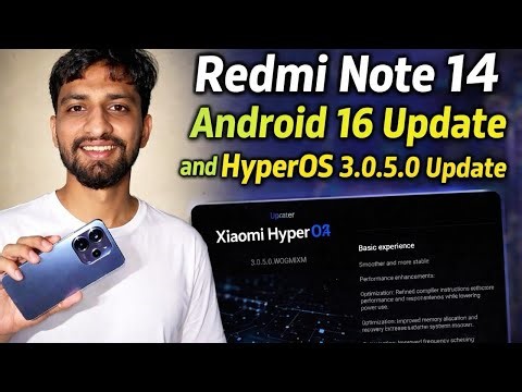 Redmi Note 14 Android 16 update HyperOS 3.0 Released, Features Review Dynamic Island and AI Features