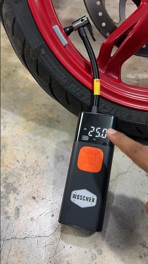 Best Tyre Inflator For Your Bike / Scooter / Car / Motorcycl | Woscher I6 Tyre Inflator #shorts
