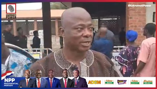 Bryan Acheampong will win at Nkawkaw by 80% and win across the country..... MP Nkawkaw constituency, Joseph Frempong #KokromotiPower #ElectionHQ #NPPPresidentialPrimary26 #NPPDecides | Adom 106.3 FM