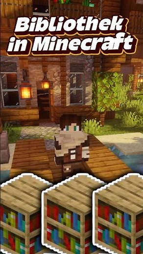 Build the perfect library in Minecraft! 📚
